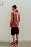 BORIS BIDJAN SABERI Plant-dyed drawstring shorts P21 F1506F-W